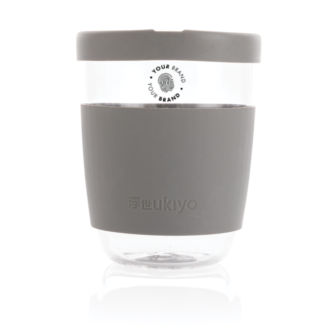 Glass Coffee Cup with Sleeve