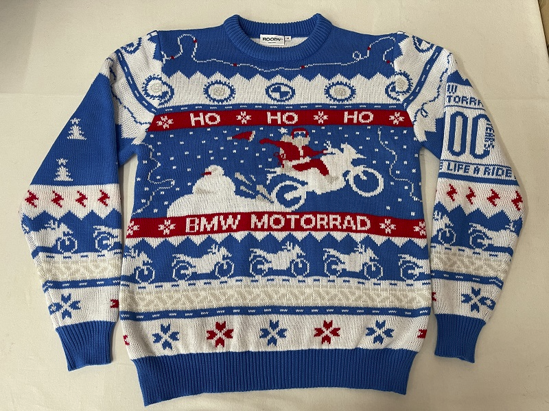 Personalisierte Weihnachtspullover für BMW Motorrad | Fallstudie