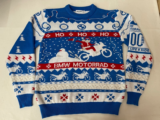 Personalisierte Weihnachtspullover für BMW Motorrad | Fallstudie