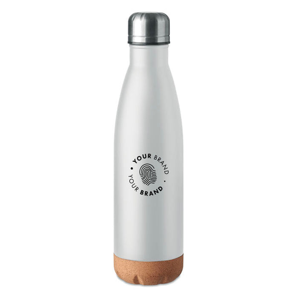 Stainless Steel Bottle with Cork Base - R6313