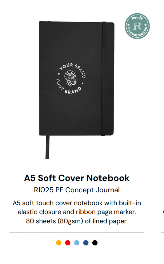 A5 Soft Cover Notebook- R10683002