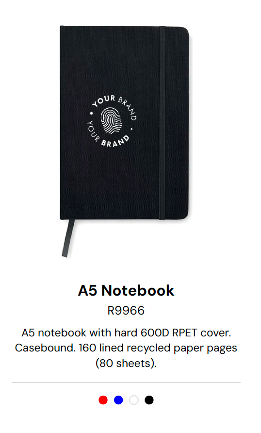 A5 Notebook - R9966