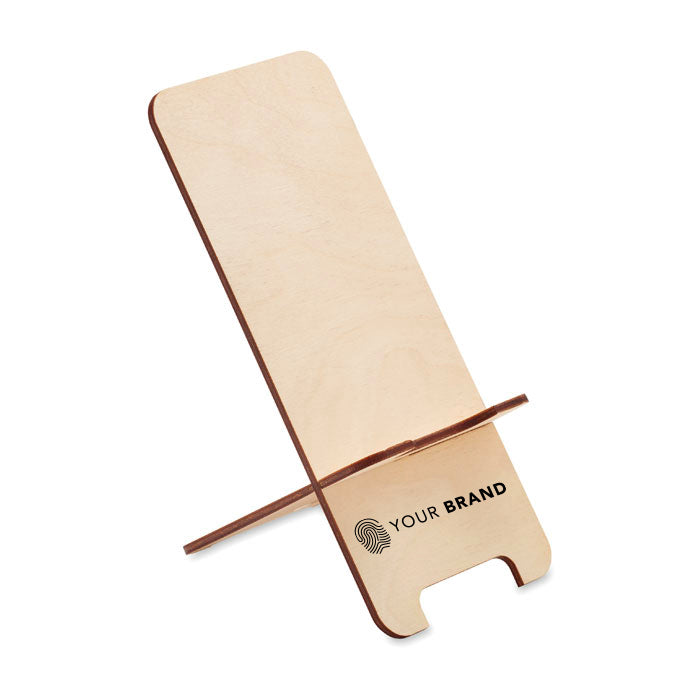Birch Wood Phone Stand - R6690