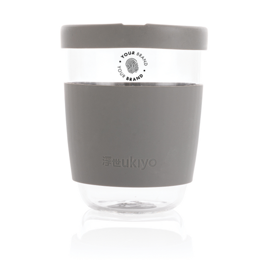 Glass Coffee Cup with Sleeve