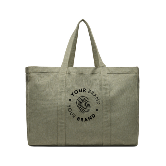 Canvas Maxi Tote Bag